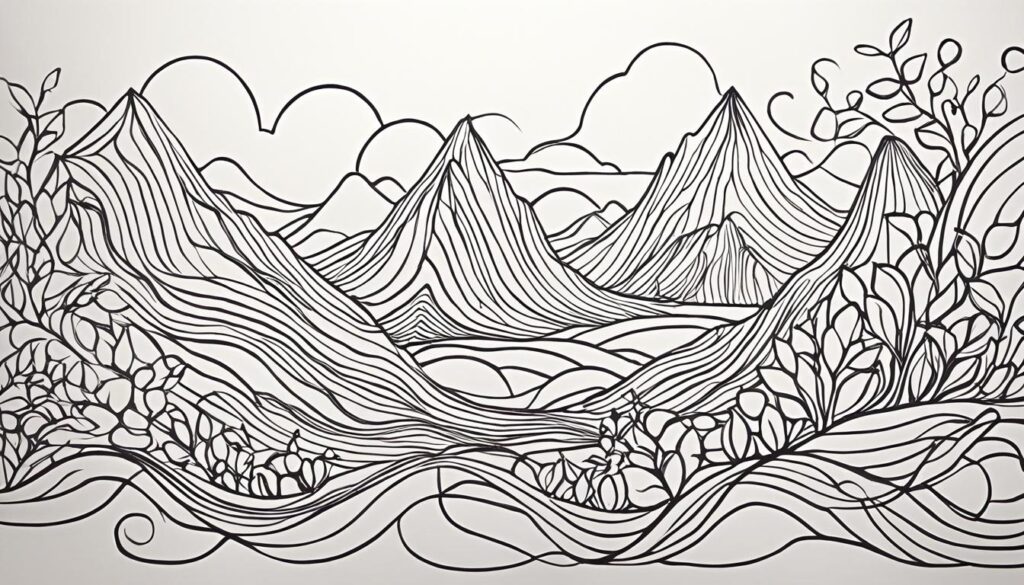 continuous line drawing