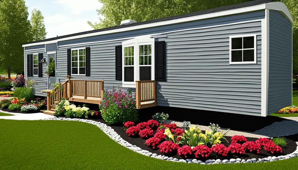 mobile home curb appeal