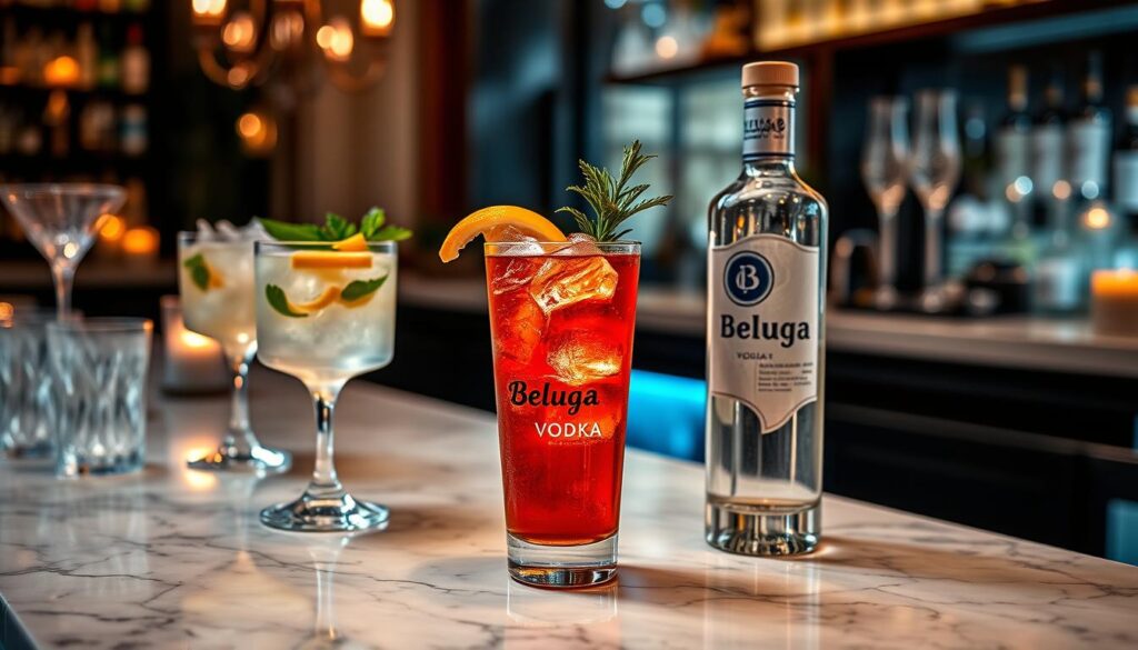 Beluga Vodka cocktails