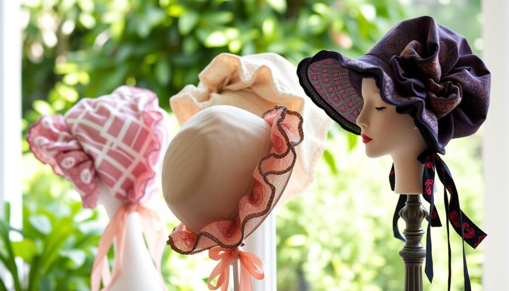 Bonnets as fashion accessories