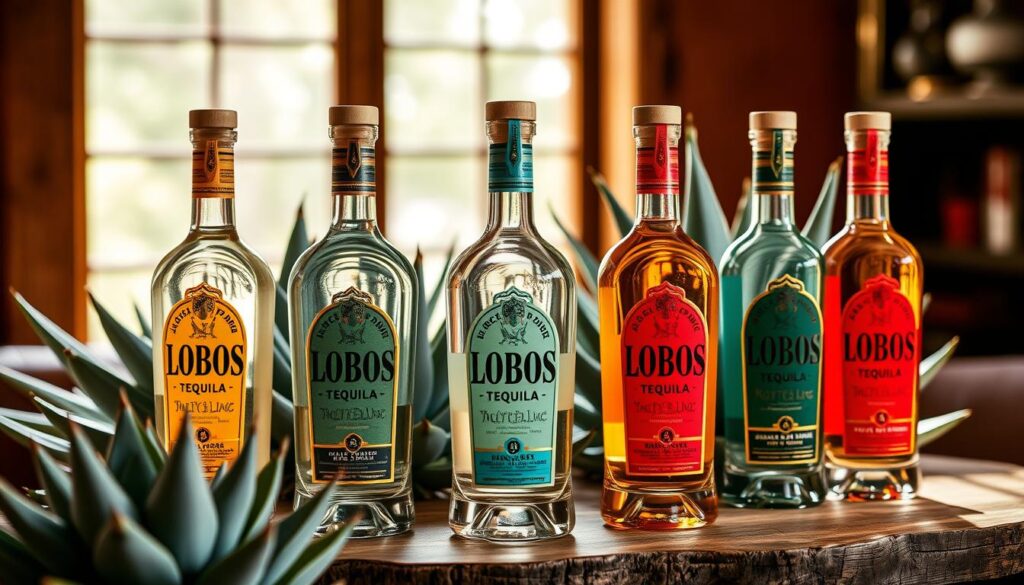 Lobos Tequila Bottles