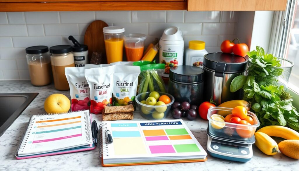 Meal planning with meal replacements