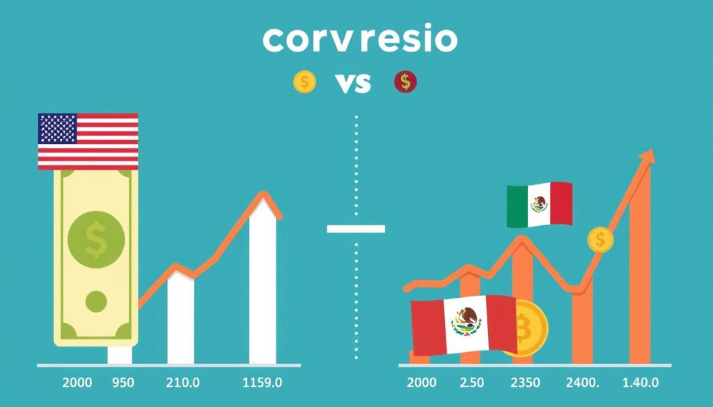 USD to MXN Conversion Chart