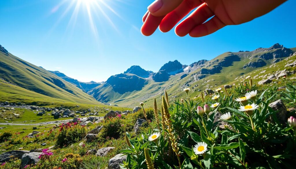 alpine foraging