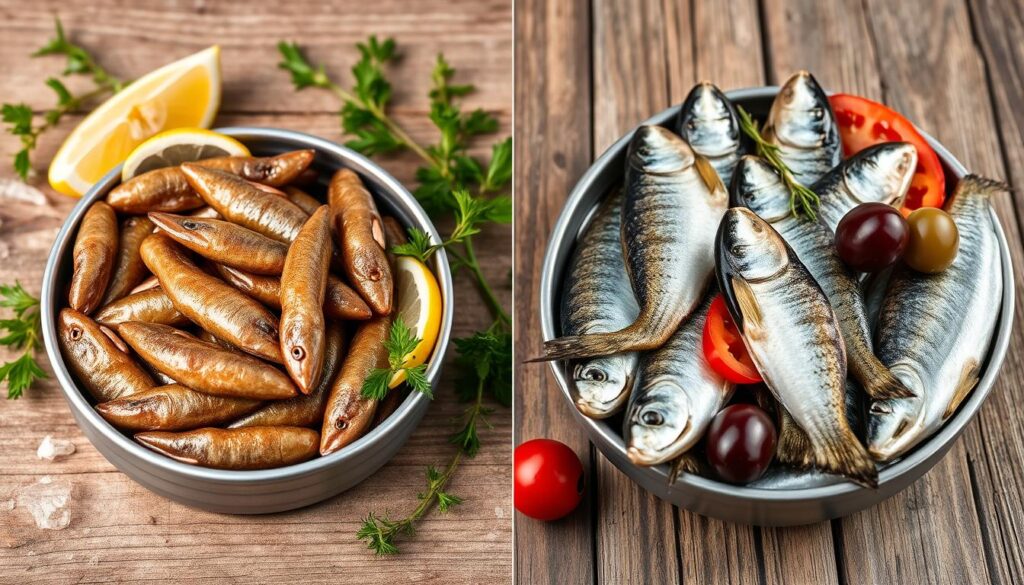 anchovy vs sardine comparison