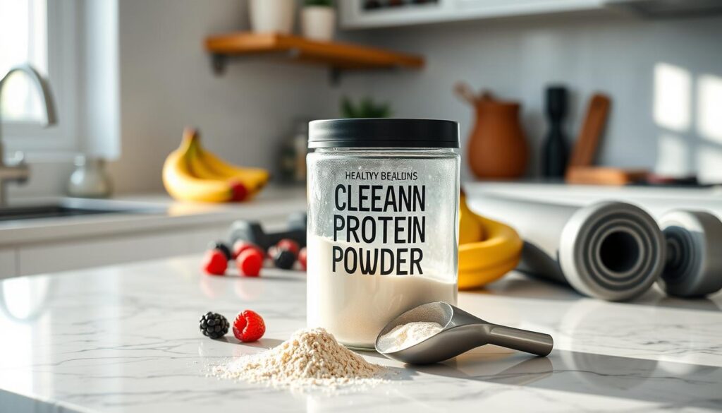 clean protein powder for muscle gain