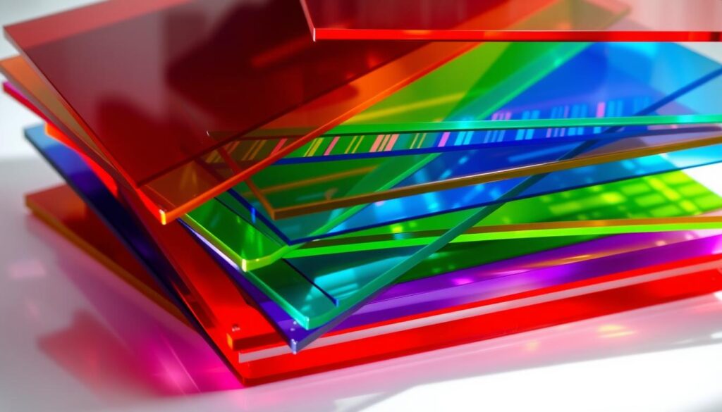 colored acrylic sheets