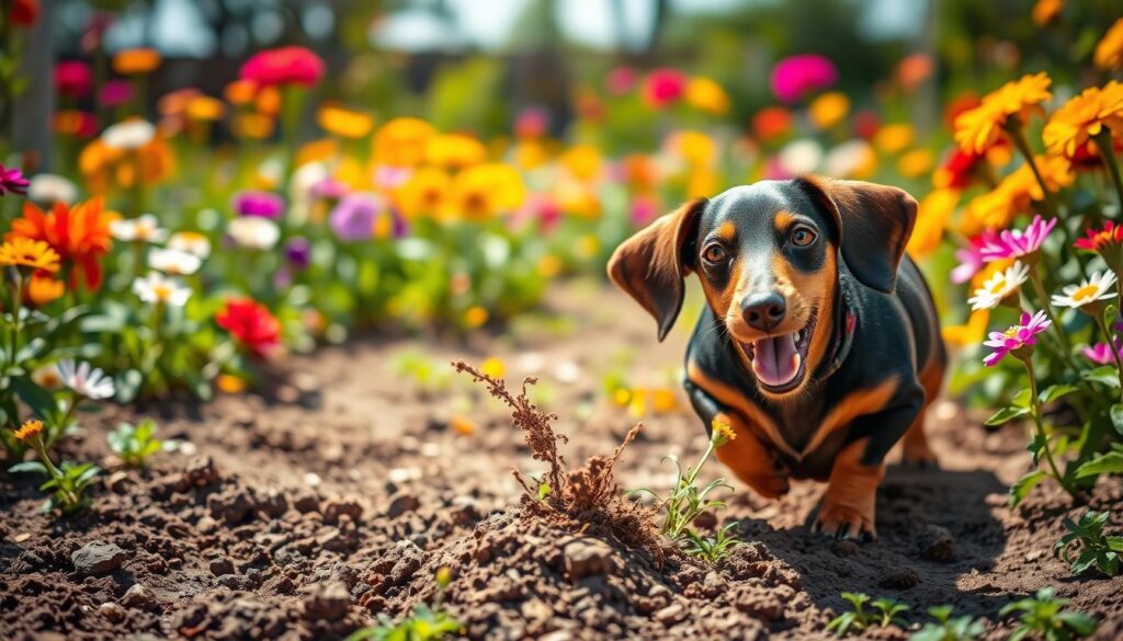 dachshund digging behavior