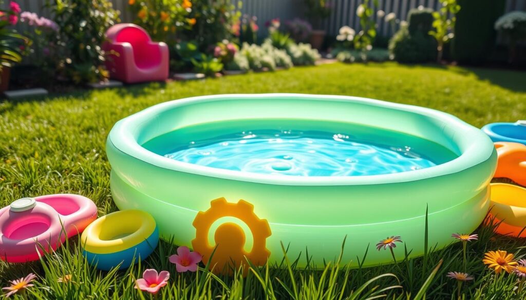 inflatable kiddie pool