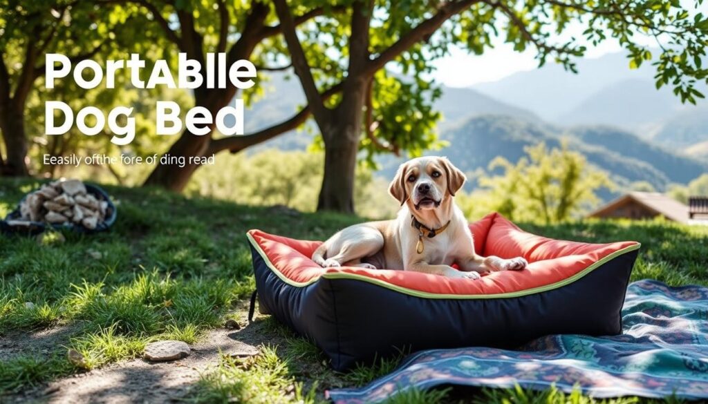 portable dog bed