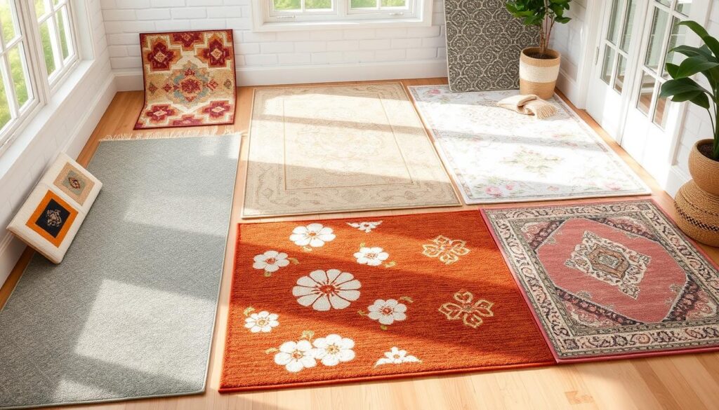 rug color and pattern selection