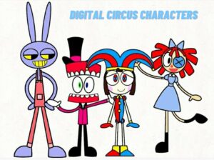 Digital Circus Characters