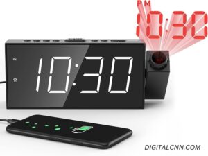 Digital wall clock