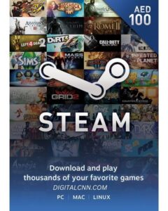 Steam Digital Gift Card