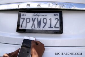 digital license plate
